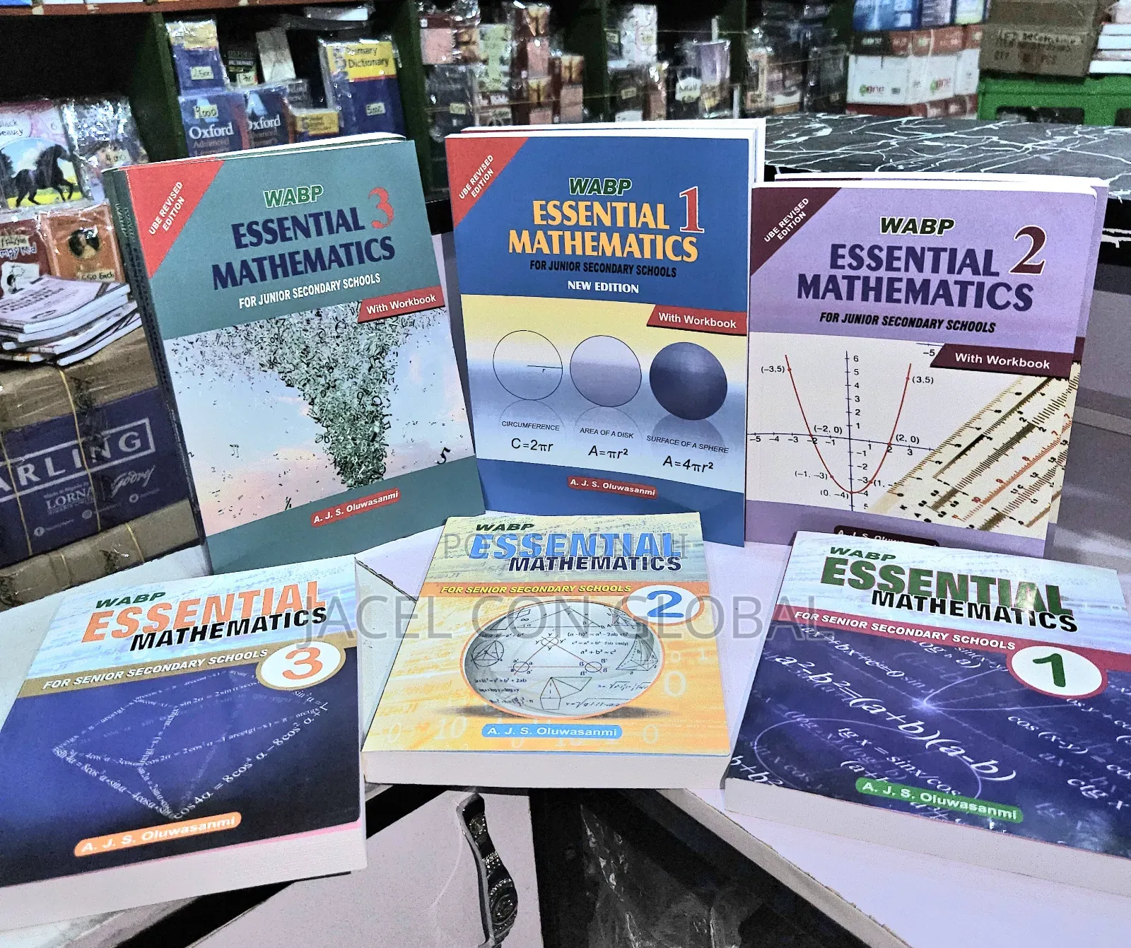 Wapb Essential Maths Textbook for Jss1 - Ss3