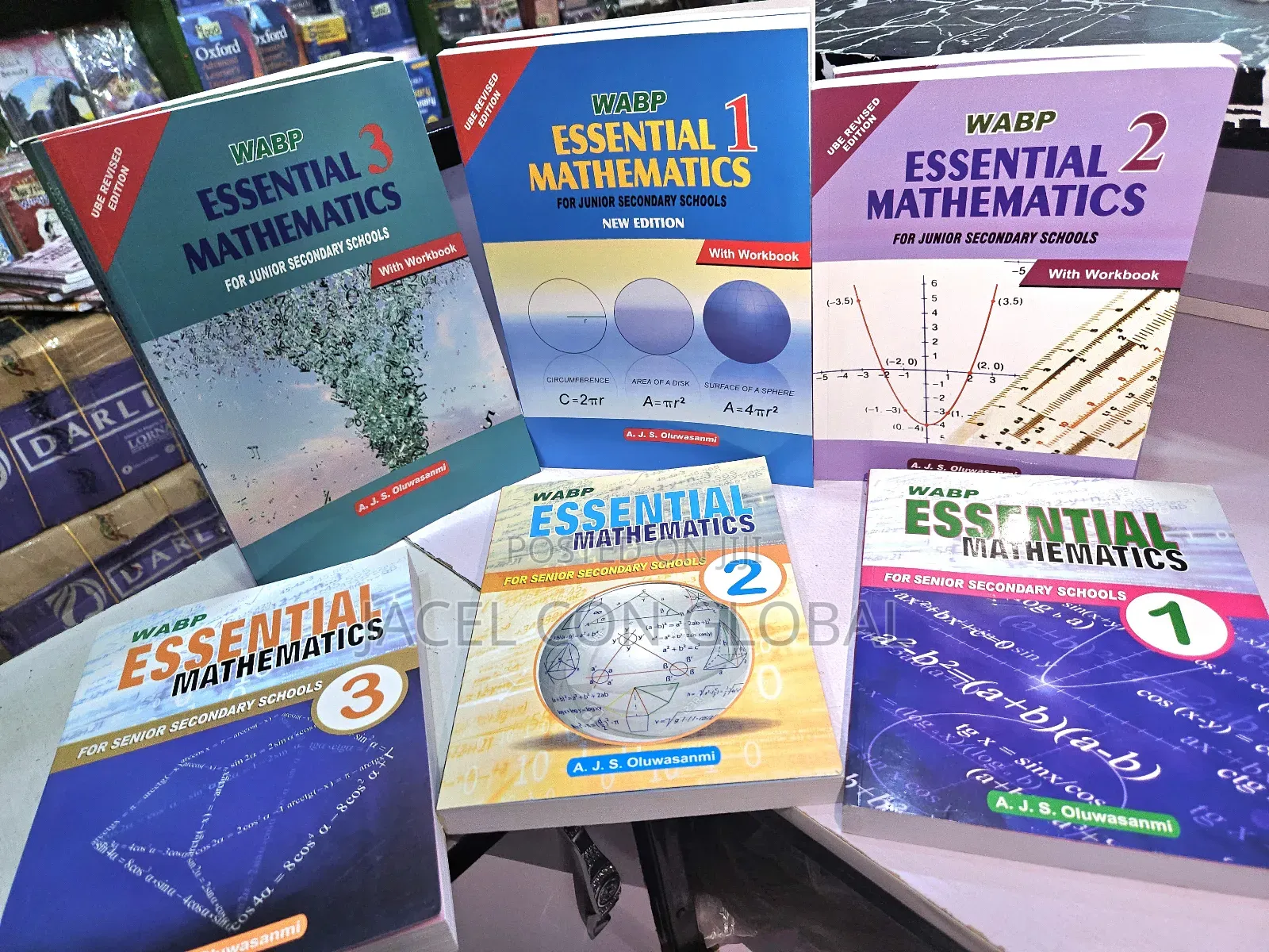 Wapb Essential Maths Textbook for Jss1 - Ss3