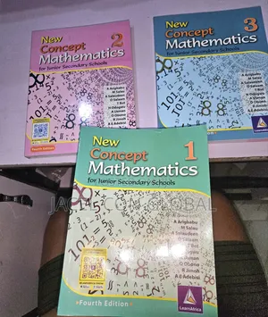 New Concept Maths Textbooks for Jss1 to Ss3