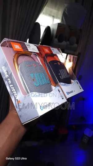 JBL Clip 4 – Black / Orange | Brand New