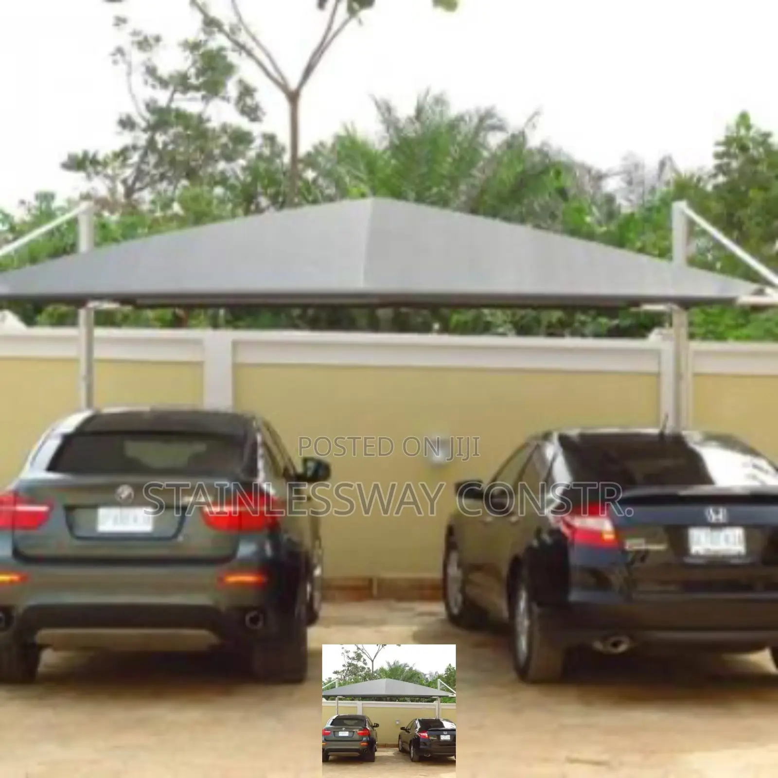 Brown Cover Metalwork Carport Solutions