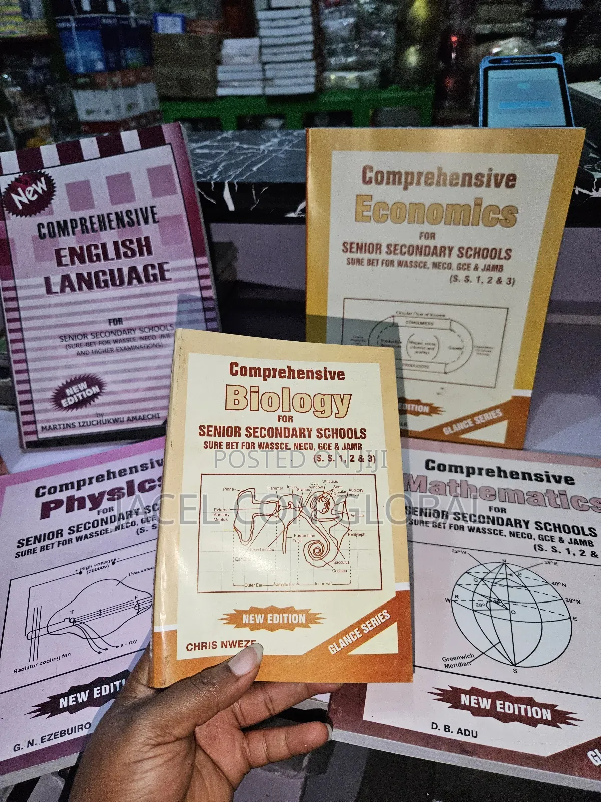 Comprehensive Textbooks for Ss1 - Ss3 Students