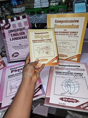 Comprehensive Textbooks for Ss1 - Ss3 Students