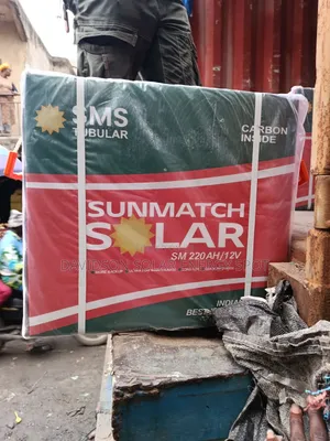 220arh SMS Solar Tubular Battery