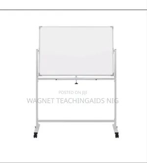 Double Sided Whiteboard With Reversable Stand On Wheels