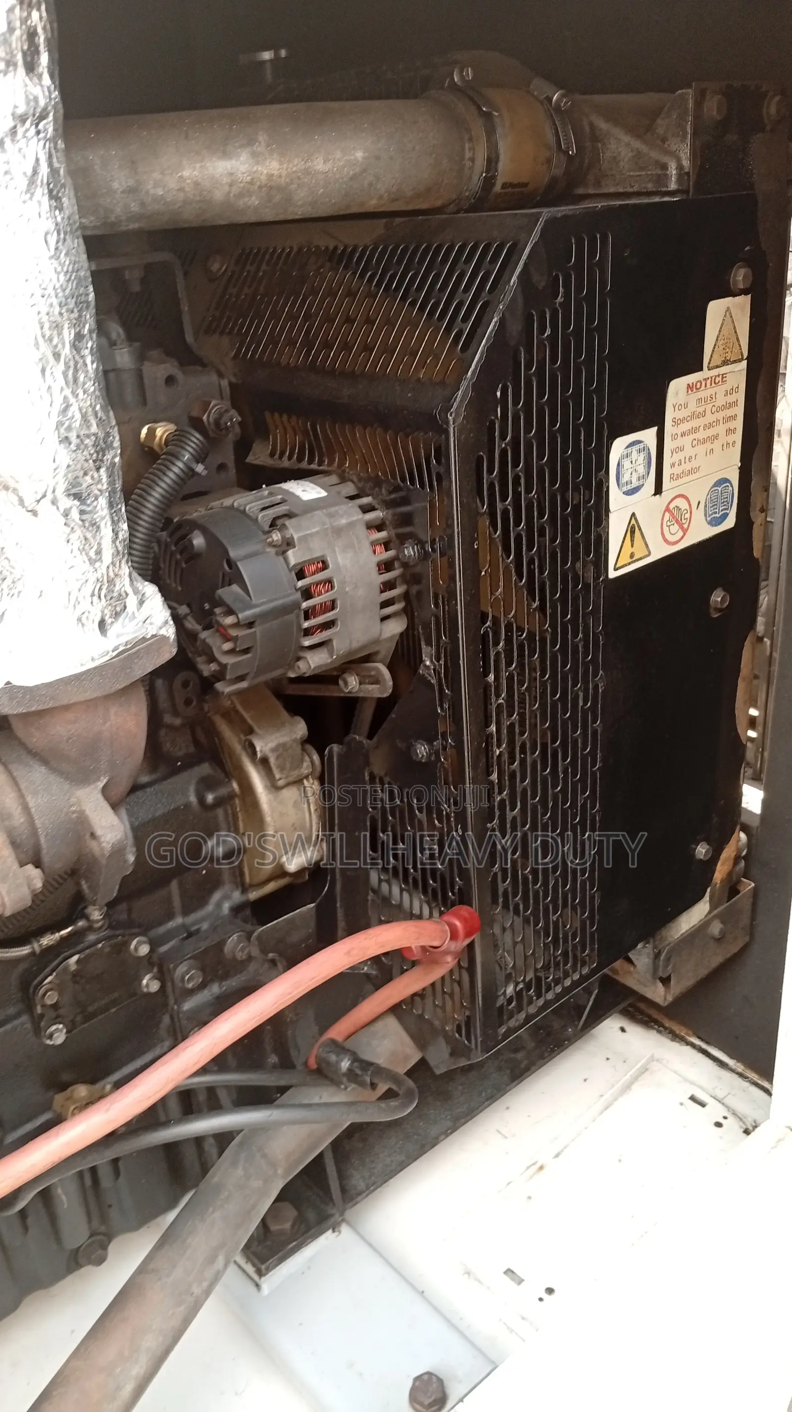 100kva First Grade Fairly Used Mikano Soundproof Generator