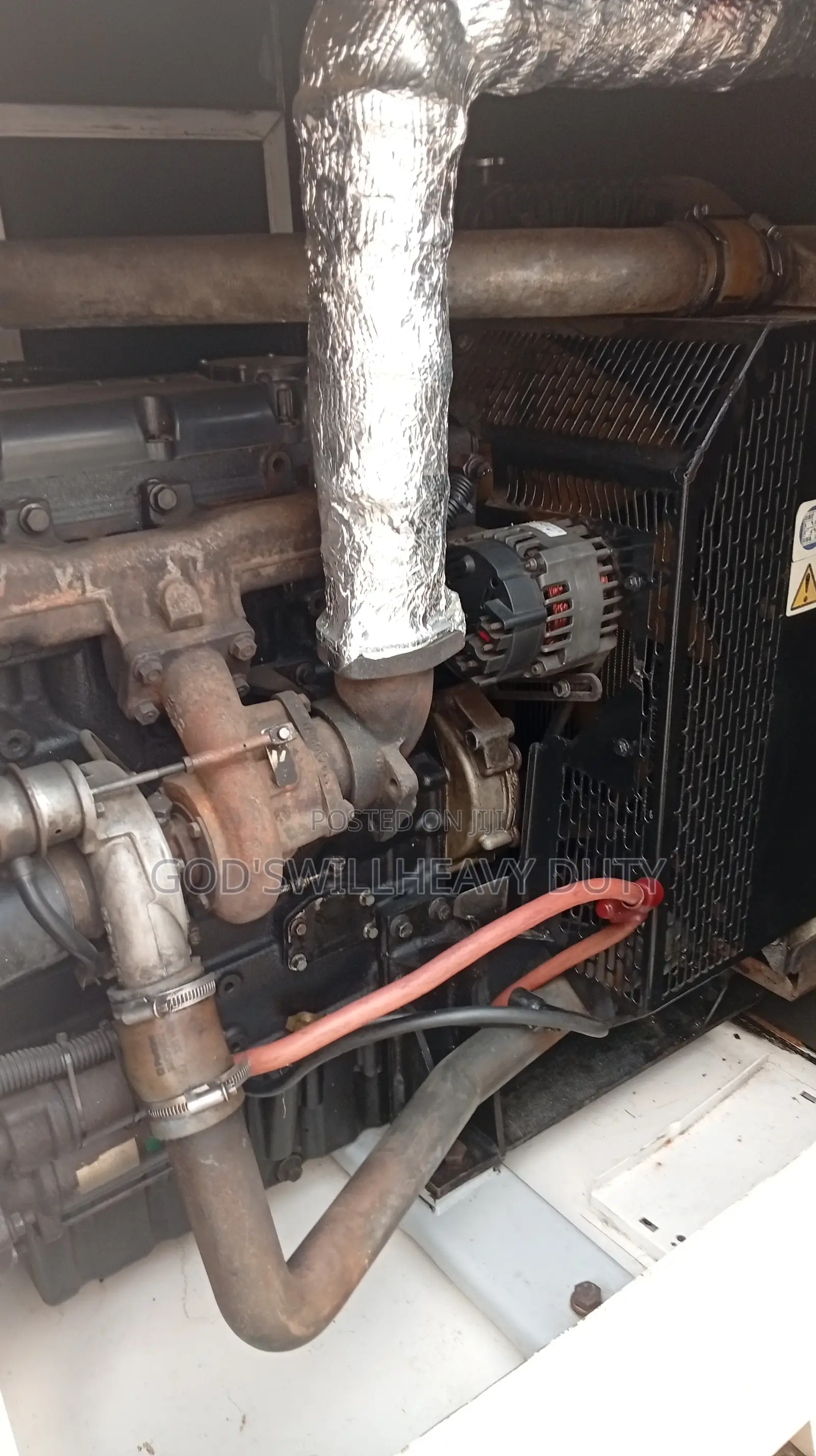 100kva First Grade Fairly Used Mikano Soundproof Generator