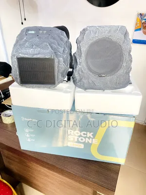 Pair of Solar Rock Speakers