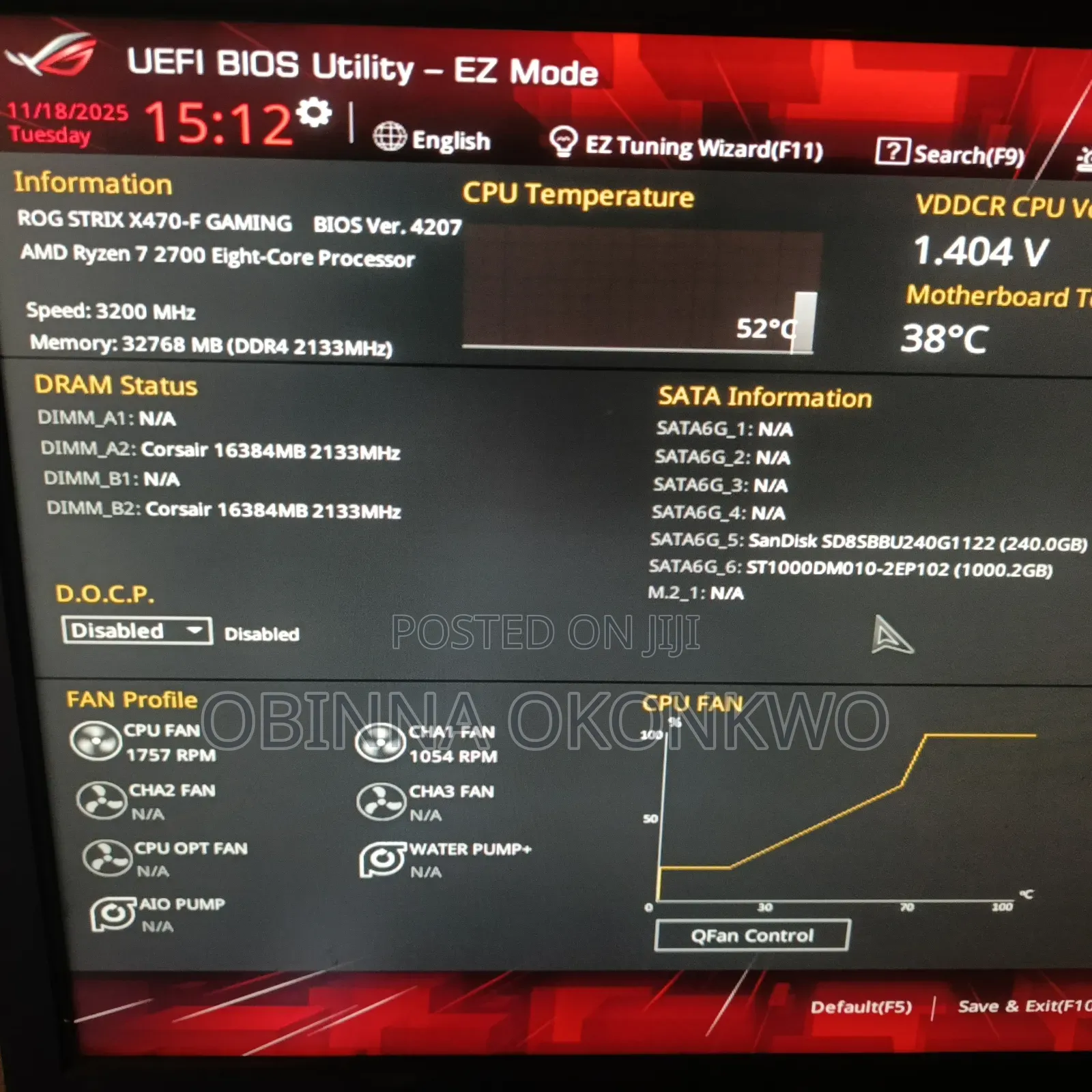 Desktop Computer Asus 32GB AMD Ryzen 7 HDD+SSD 256GB
