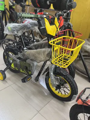 12” Children Authentic Bicycle With Iron Carrier