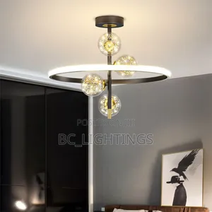 Modern Led Glass Chandelier Light