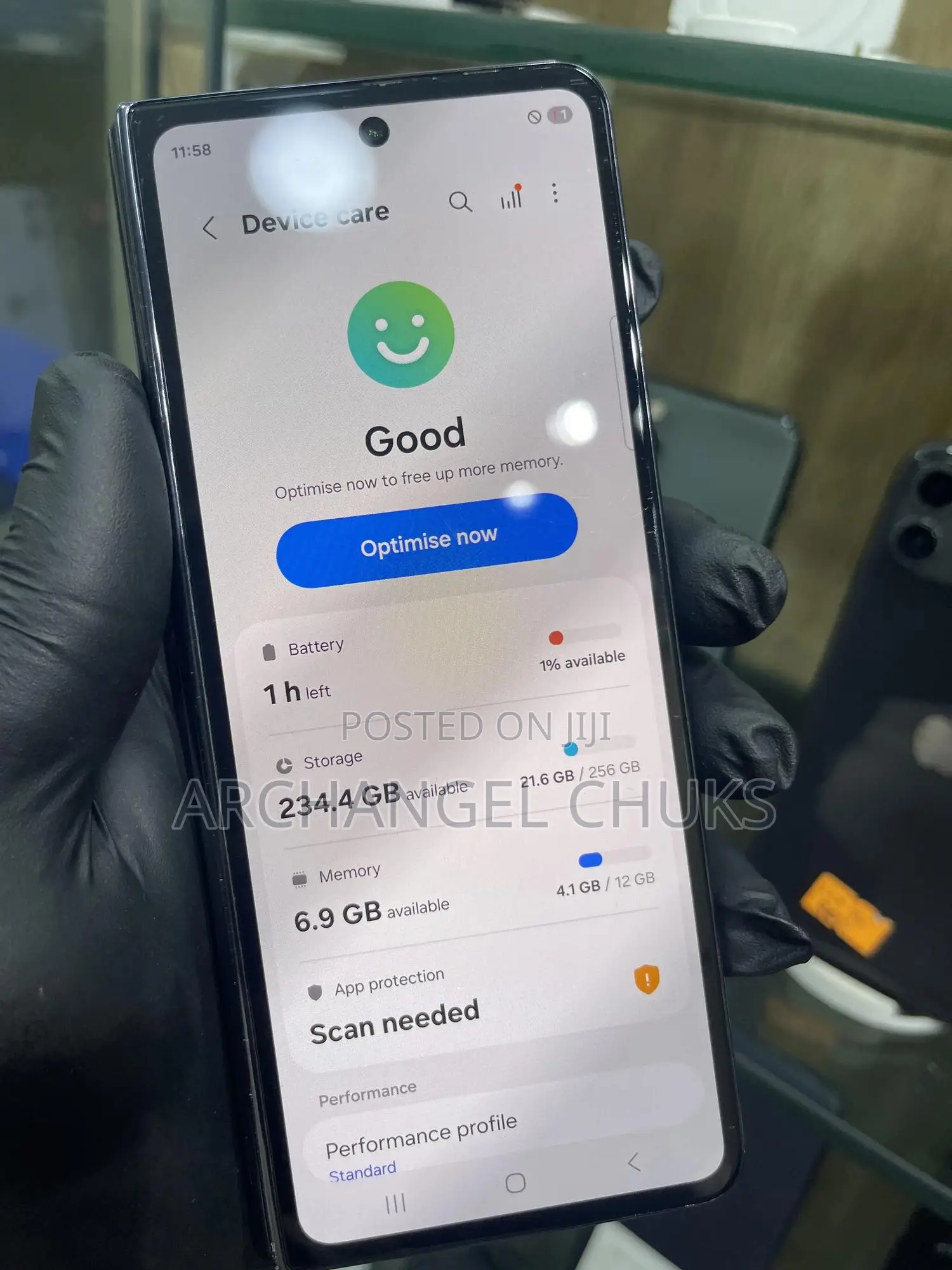 Samsung Galaxy Z Fold4 256 GB Black