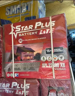 220ah 12v Star Plus Tubular Battery