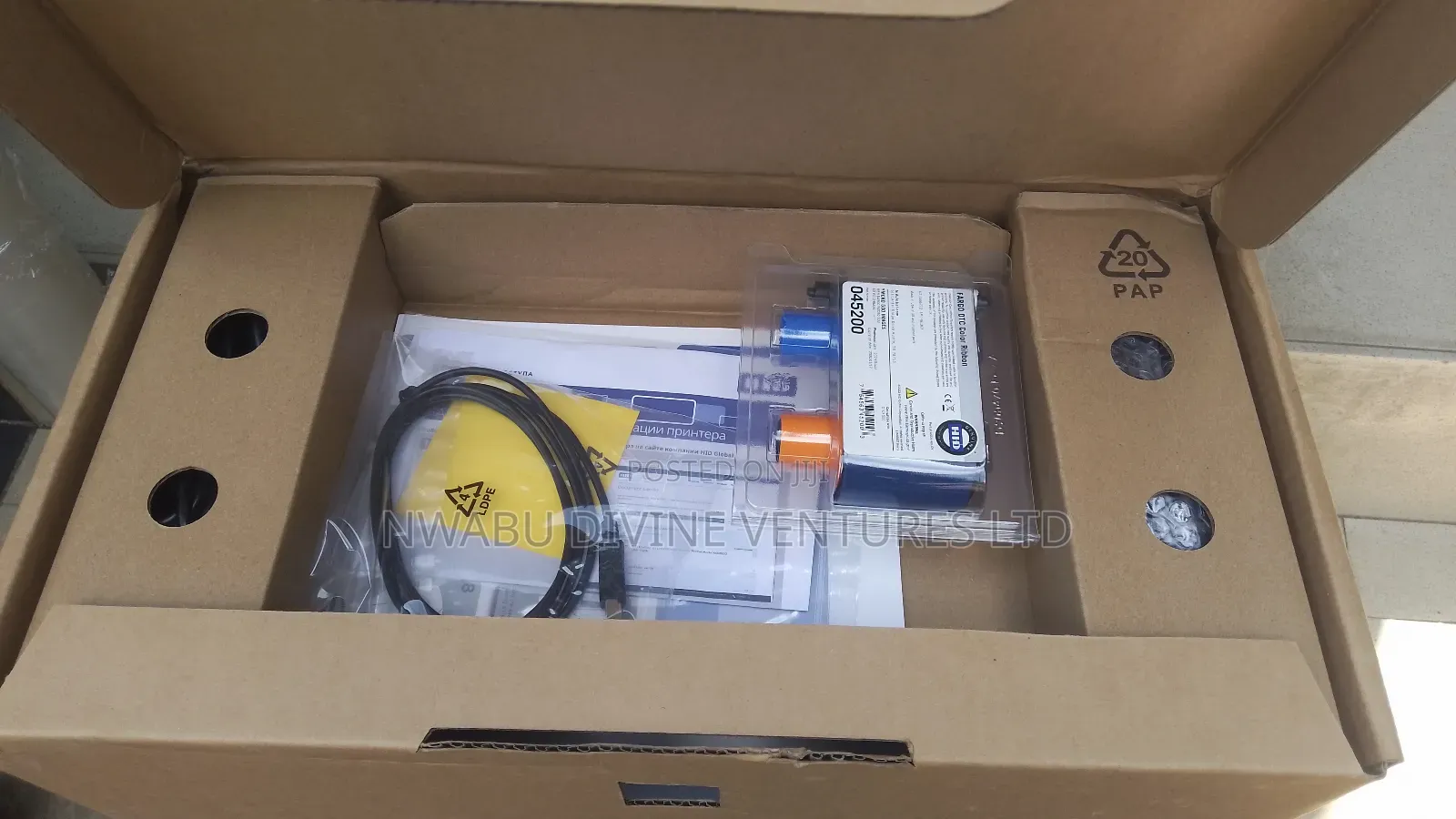 Hid Fargo Dtc4500e Id Card Printer