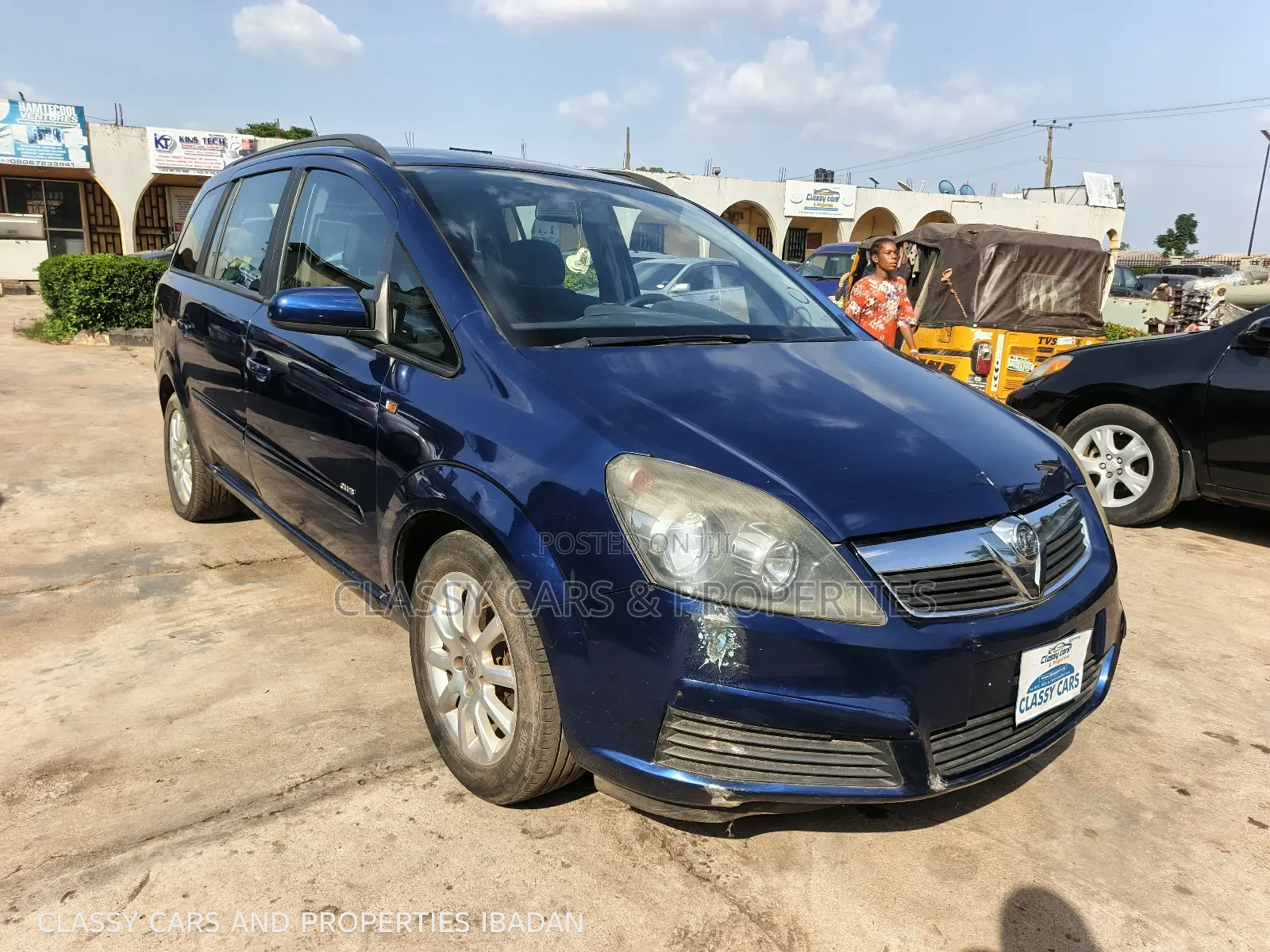 Vauxhall Zafira 2007 Blue