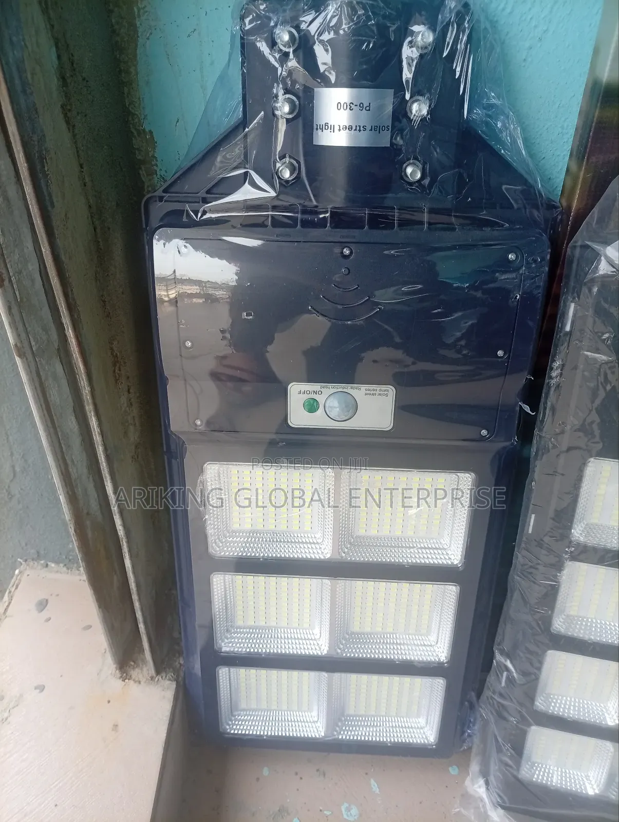 Led 300w Solar Lights With Remote Control (6eyes)