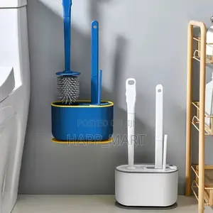 3-in-1 Silicone Toilet Brush Set