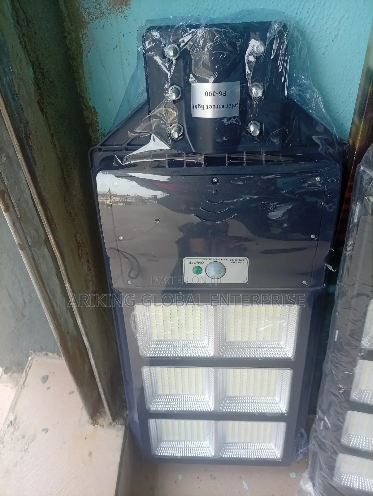 High Capacity Solar Light System.