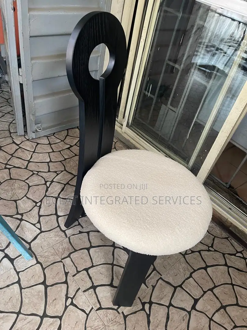 Long Black Dining Chair