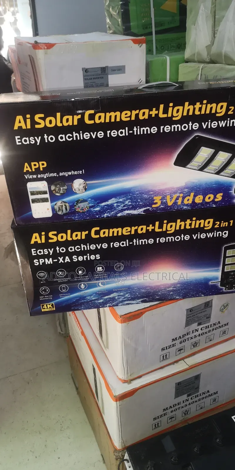 Solar Street Light With Camera