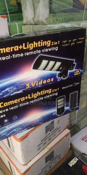 Solar Street Light With Camera