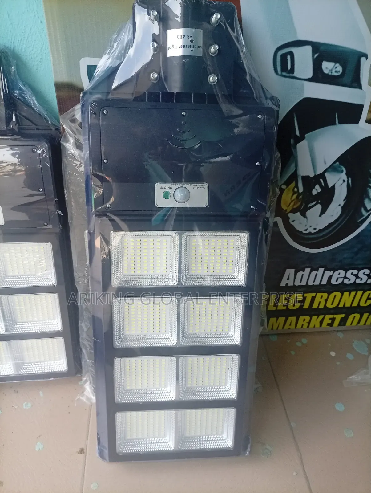 Original 8 Eyes 400watts Solar Lights.