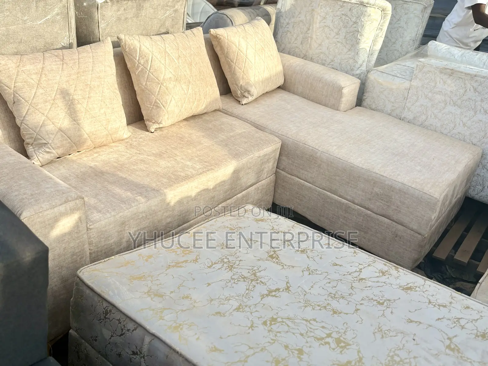 Sectional L-Shape Sofa Comfort