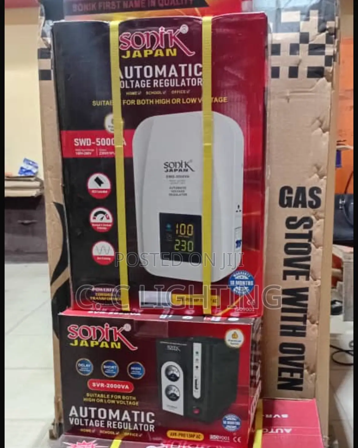 Single-Phase 5000va Automatic Electric Voltage Stabilizer/Regulator