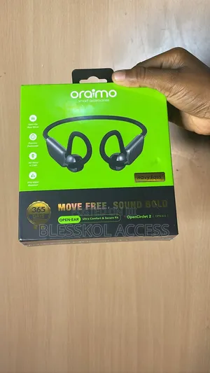 Oraimo Opencirclet 2 Ipx5 Steps Tracking Open-Ear Headphones