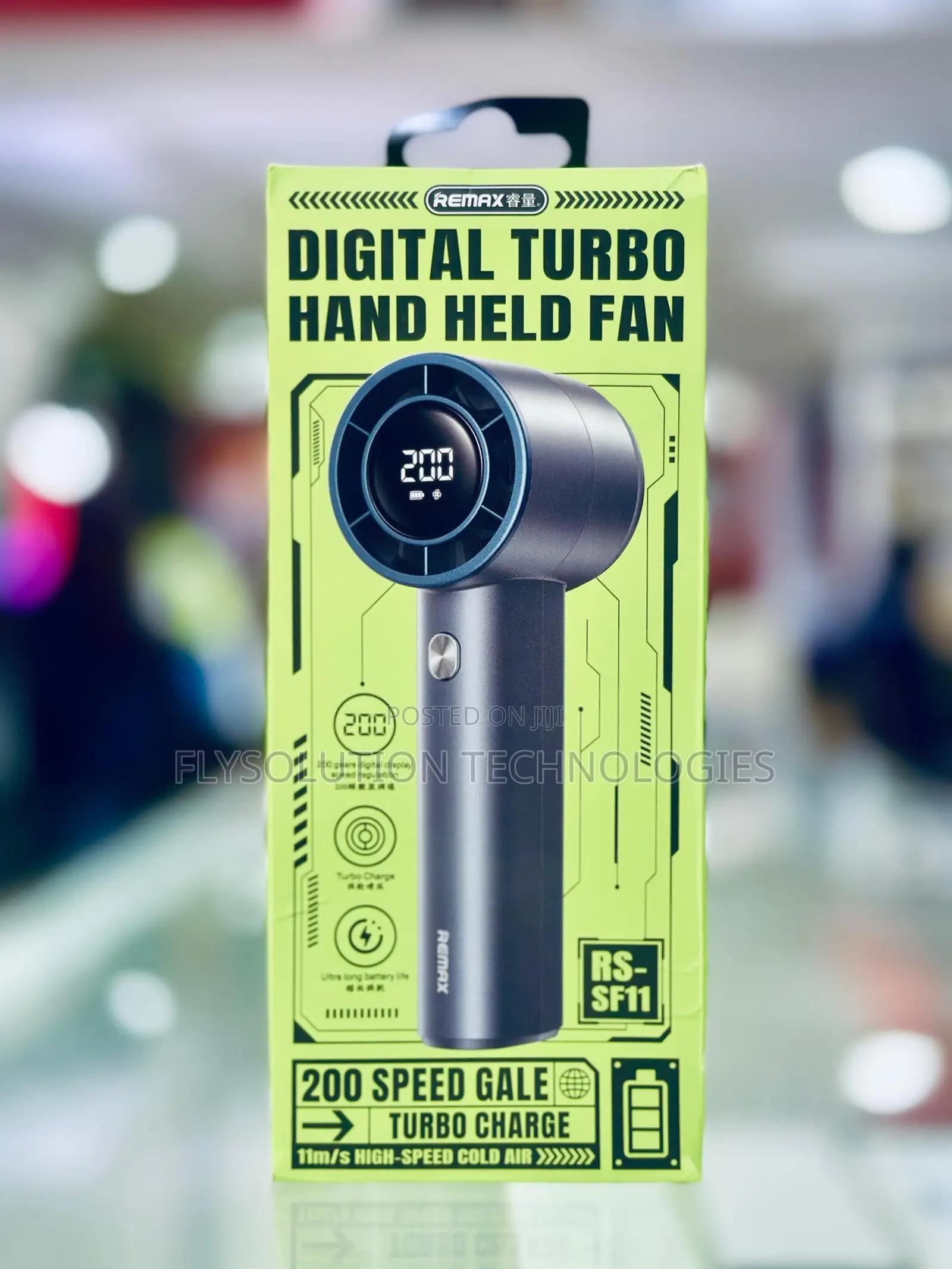 Remax Portable Wireless Handheld Fan Rs-Sf11