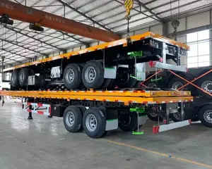 Flatbed Semi Trailer-customizable