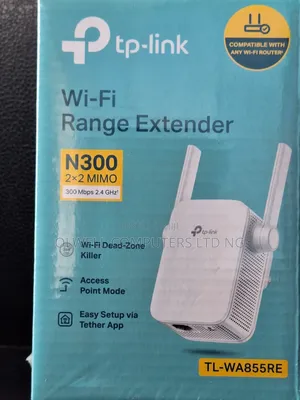 Tp-Link 3p0mbps Wi-Fi Range Extender-Tl-Wa855re