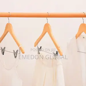 10pcs Solid Wood Clothes Hanger