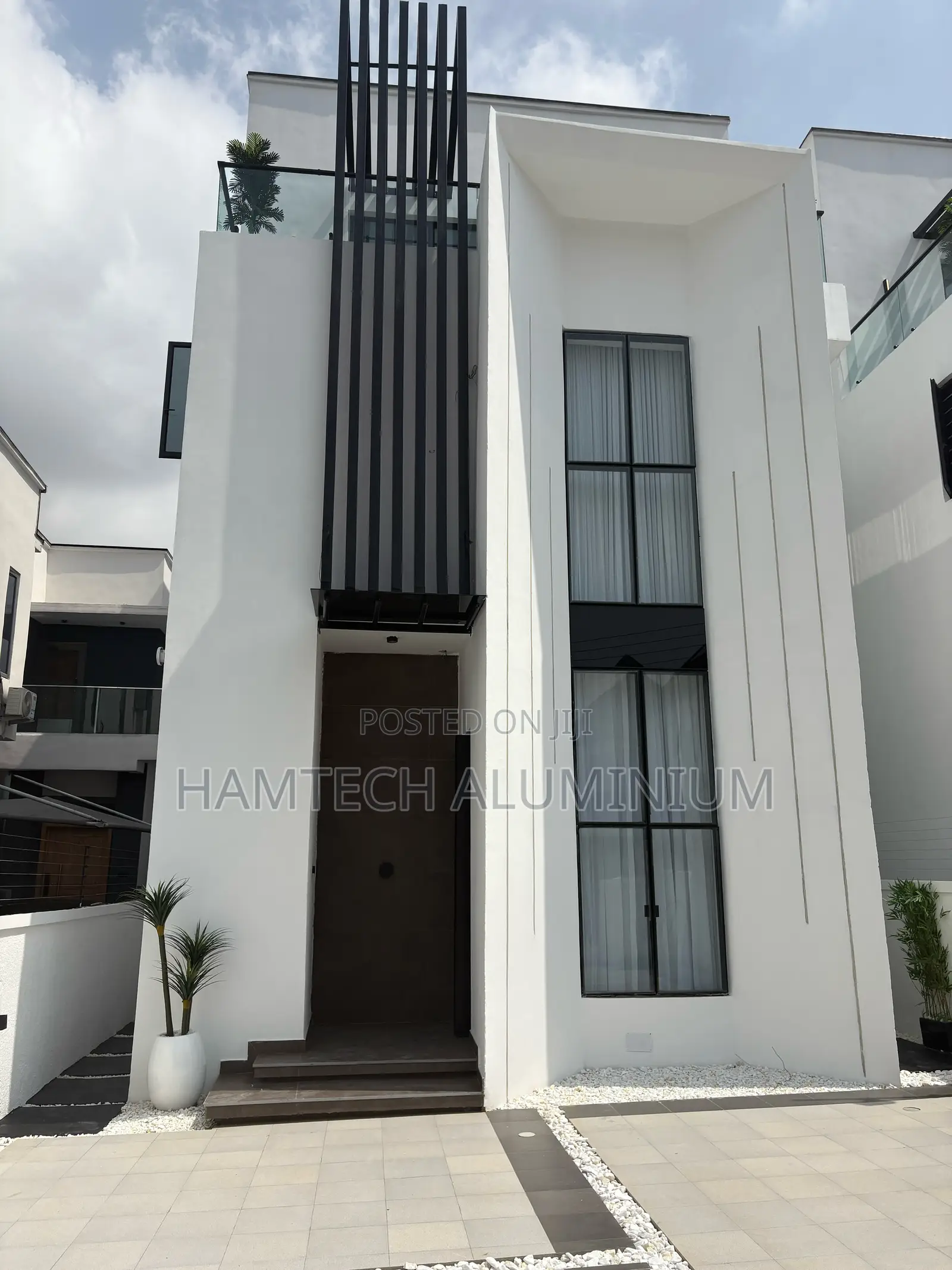 Frameless Transom Aluminium Window
