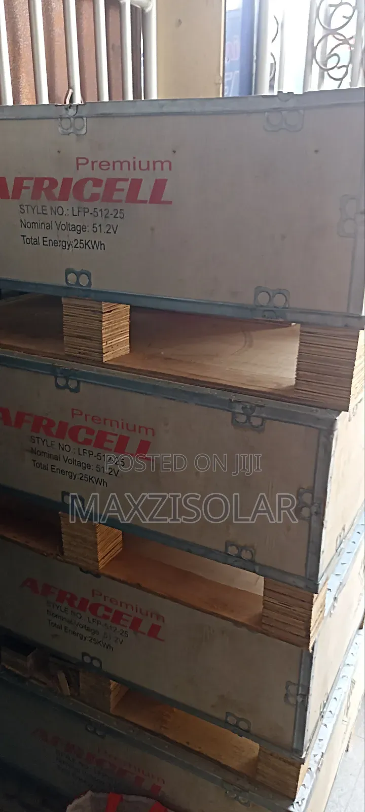 25kwh Africell Lithium Battery