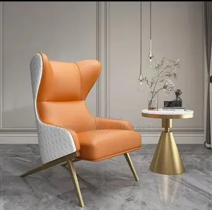 Luxury Relaxing Chair and Side Stool