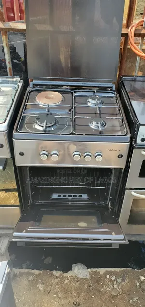 60by60 Cm Standard Tokunbo Gas Burner 3 Gas 1 Electric Burner Uk Used
