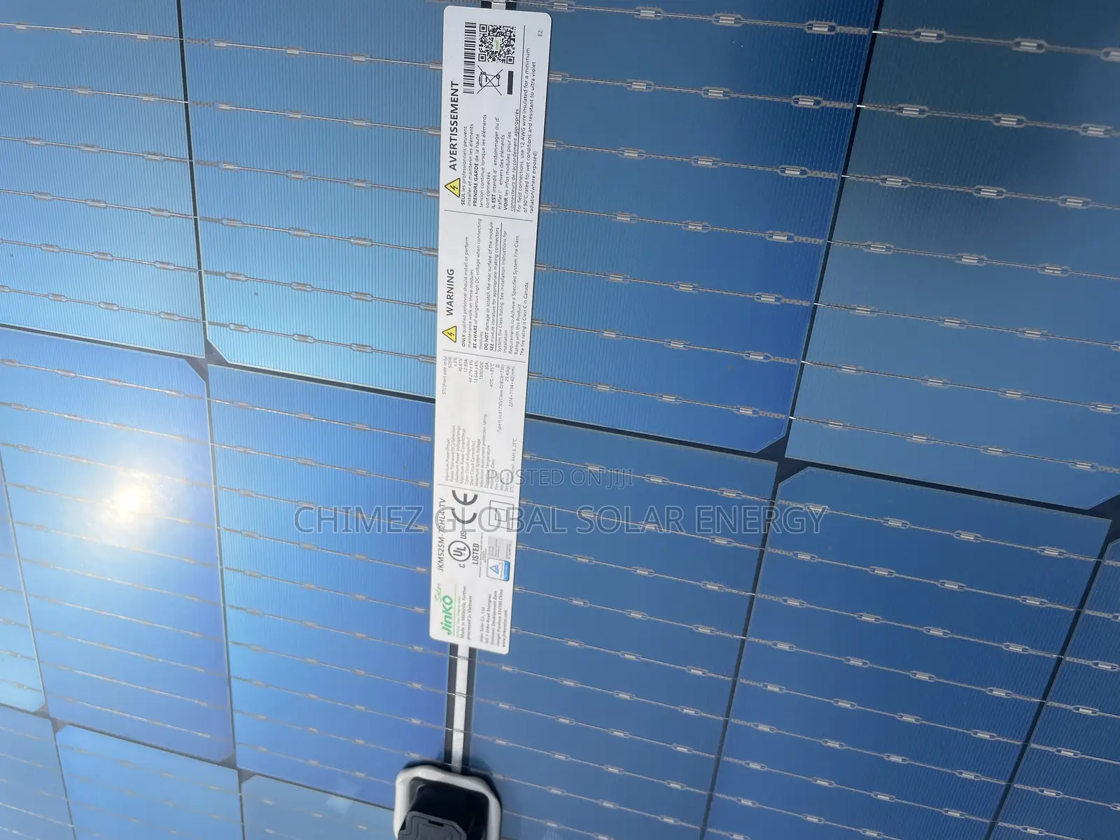 Jinko 600watts Solar Panel