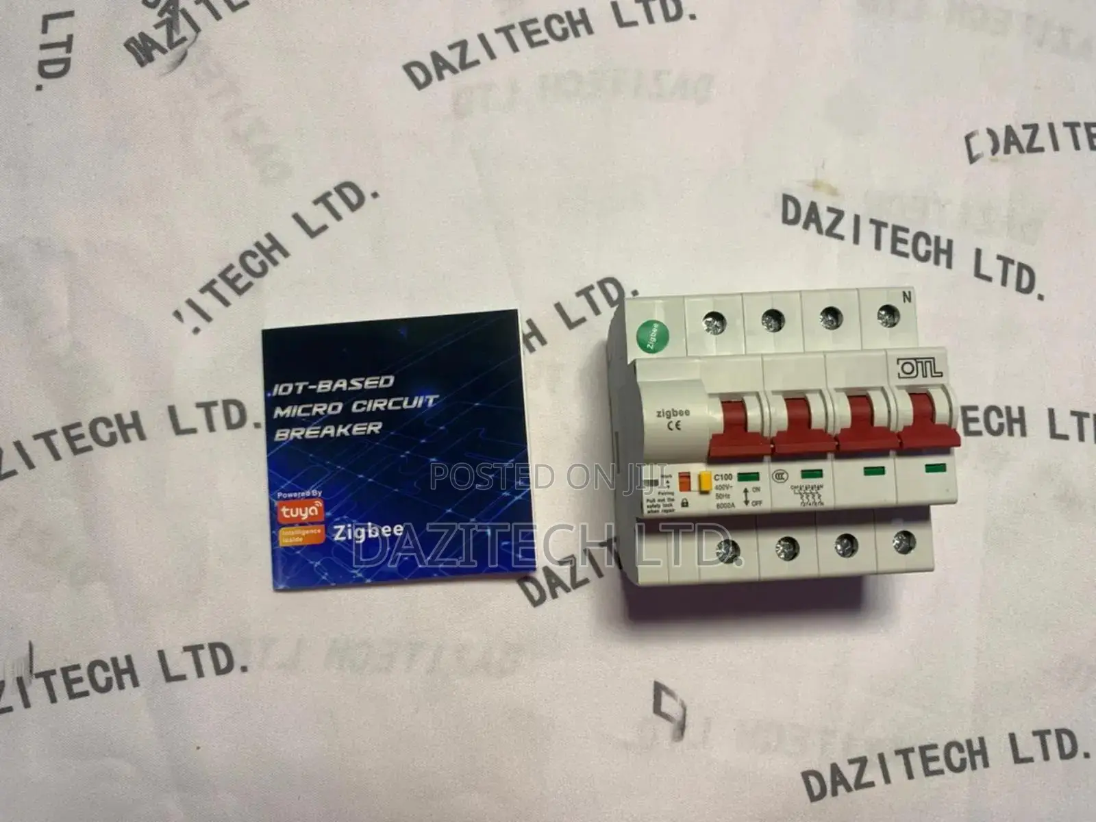 Zigbee 4p Smart Circuit Breaker 100a