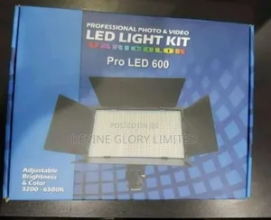 Varicolor Pro Led 600 Amazon Studio Light – 600led Dimmable Video Kit