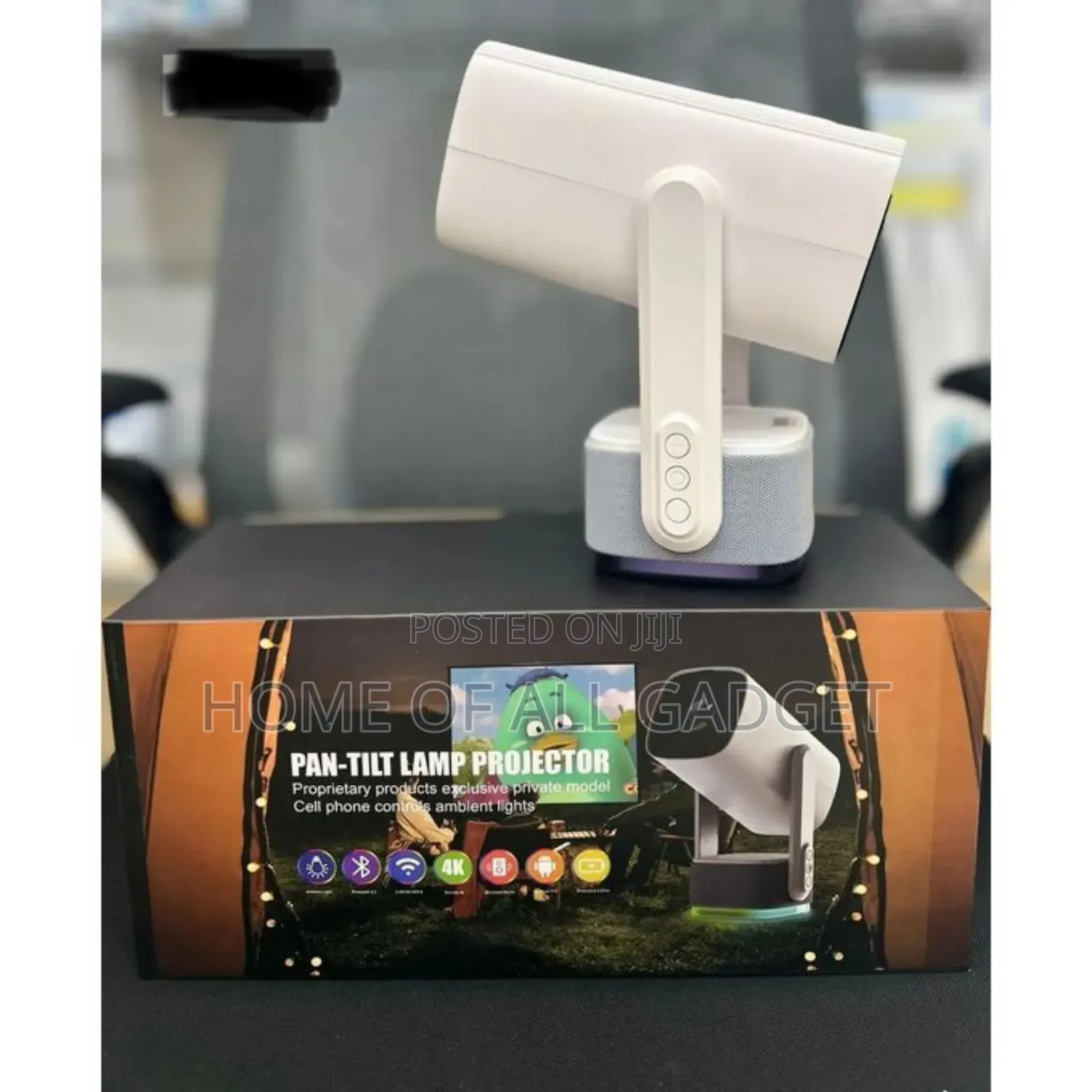 Rechargeable Projector Android 11.0 Built-in Battery Auto Focus