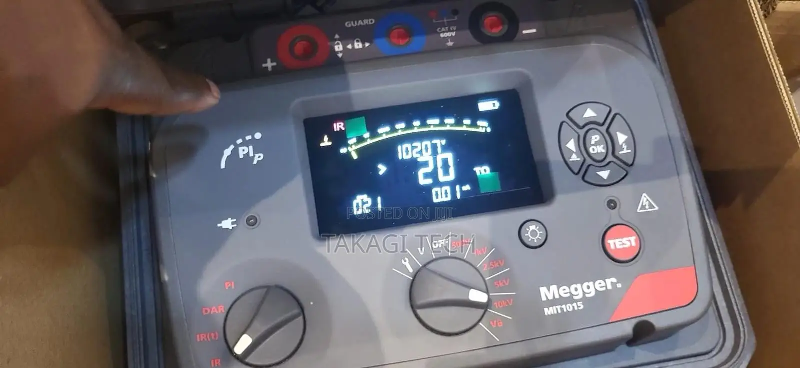 Megger Mit1015 Insulation Resistance Tester, Essential Range