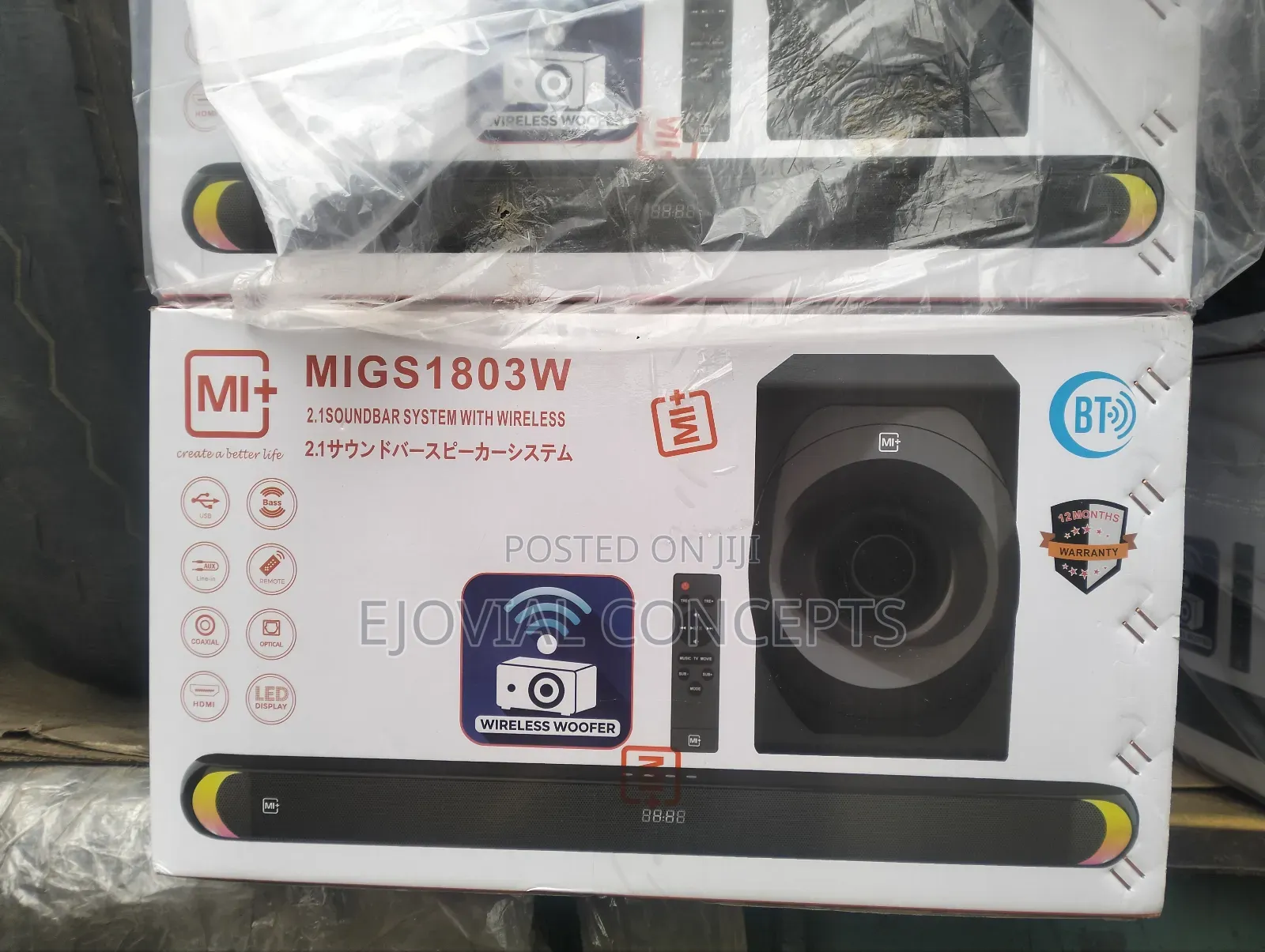 Mi+ Wireless Sound Bar