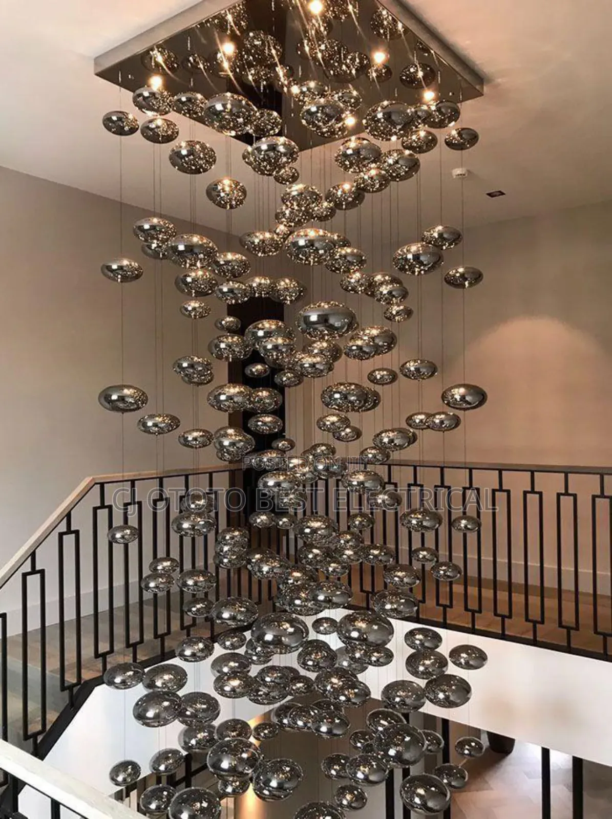New Arrival Glass Rain Drop Staircase Light
