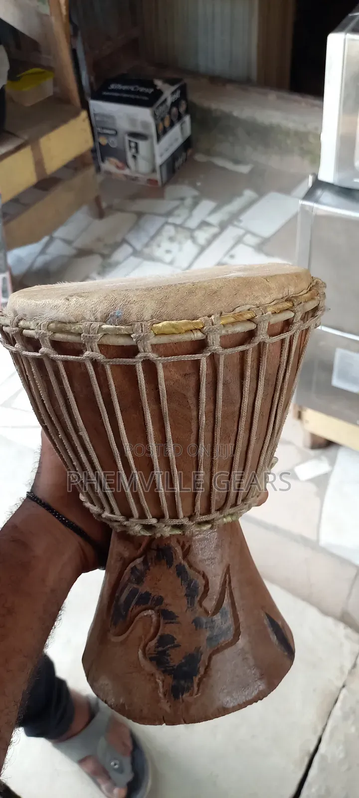 Quality 8inches Used Djembe