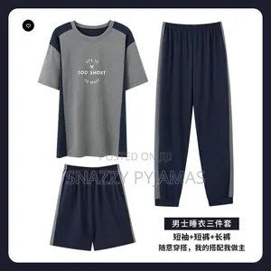 3 in 1 Luxury Men Lounge Wear