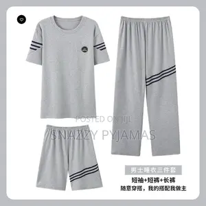 3 in 1 Luxury Men Lounge Wear