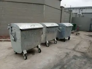 1,100l Imported 100% Durable Galvanized Waste Bin/Trash Bin