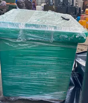 660l Geepee 100% Pure Rubber Waste Bin