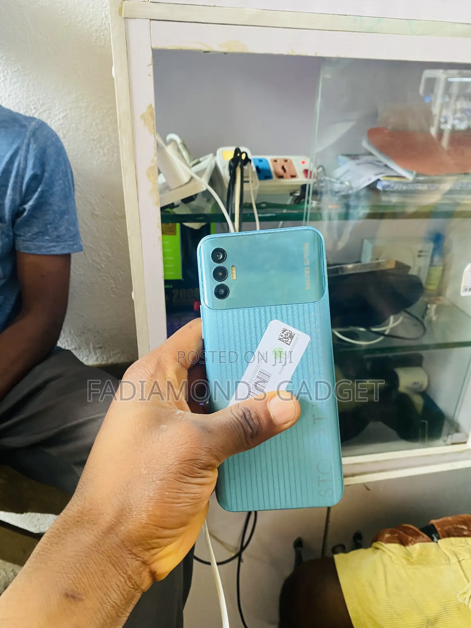 Tecno Spark 8P 128 GB Blue